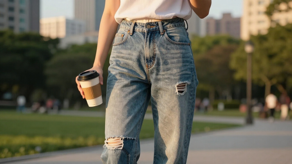 best upcycled vintage jeans