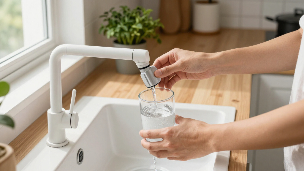 best countertop water filter for low waste kitchens