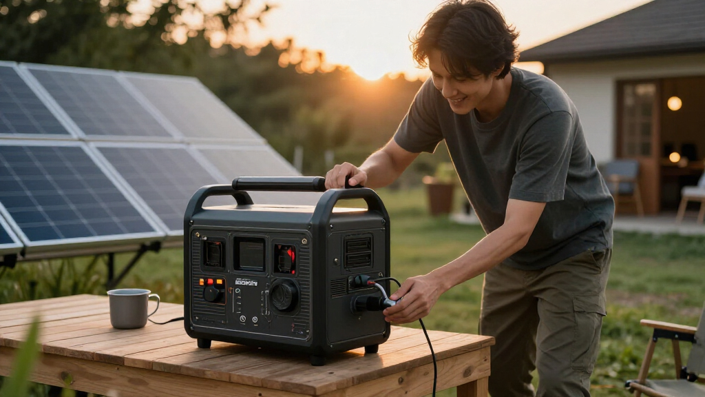 3000w solar generator