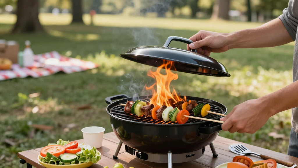 portable tailgate grills