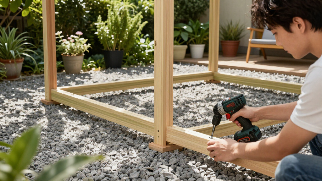 best gazebo kits for gravel patios