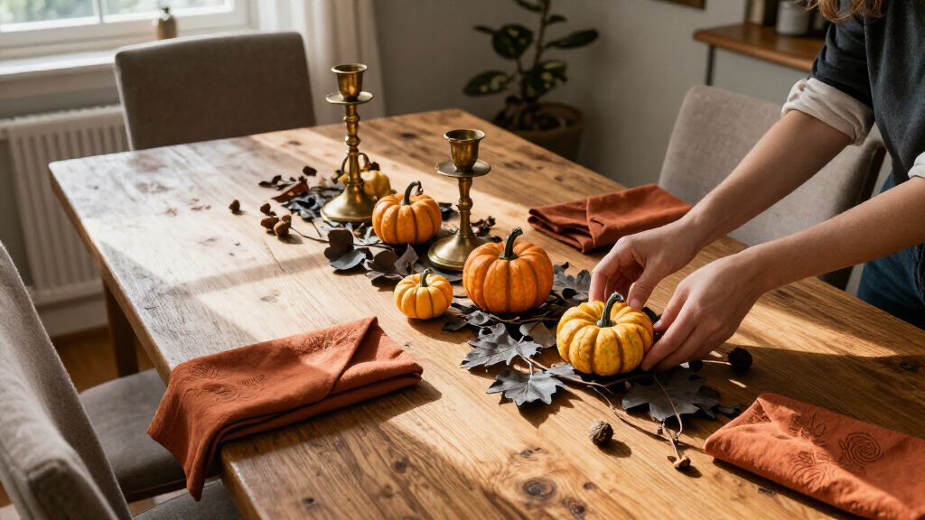 Halloween tabletop decorations