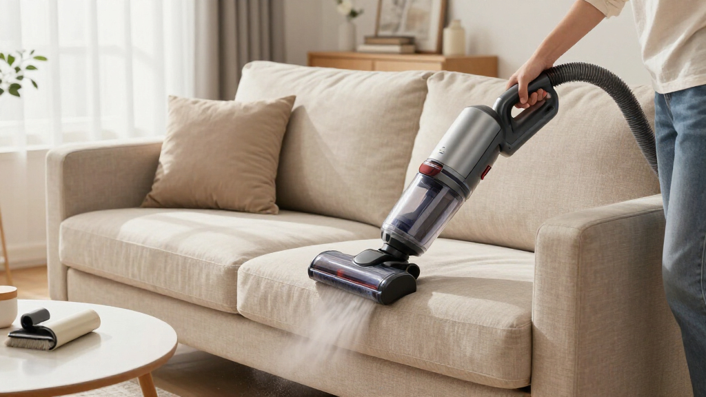 way to clean sofa