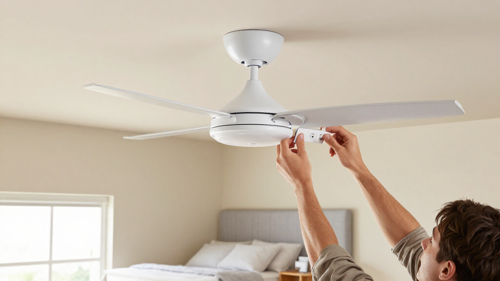 bedroom ceiling fan