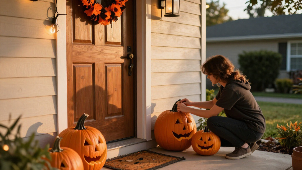 best Halloween porch decorations