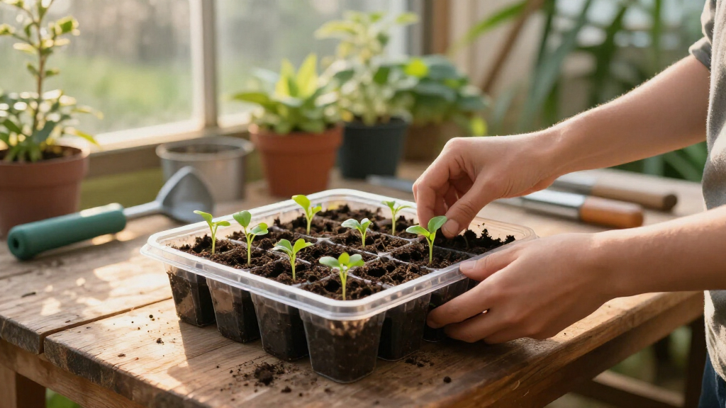 best seed starting trays for indoor summer starts