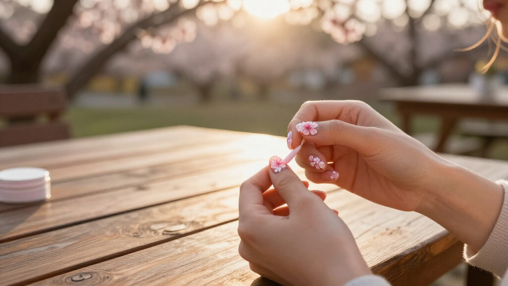 best cherry blossom nail stickers