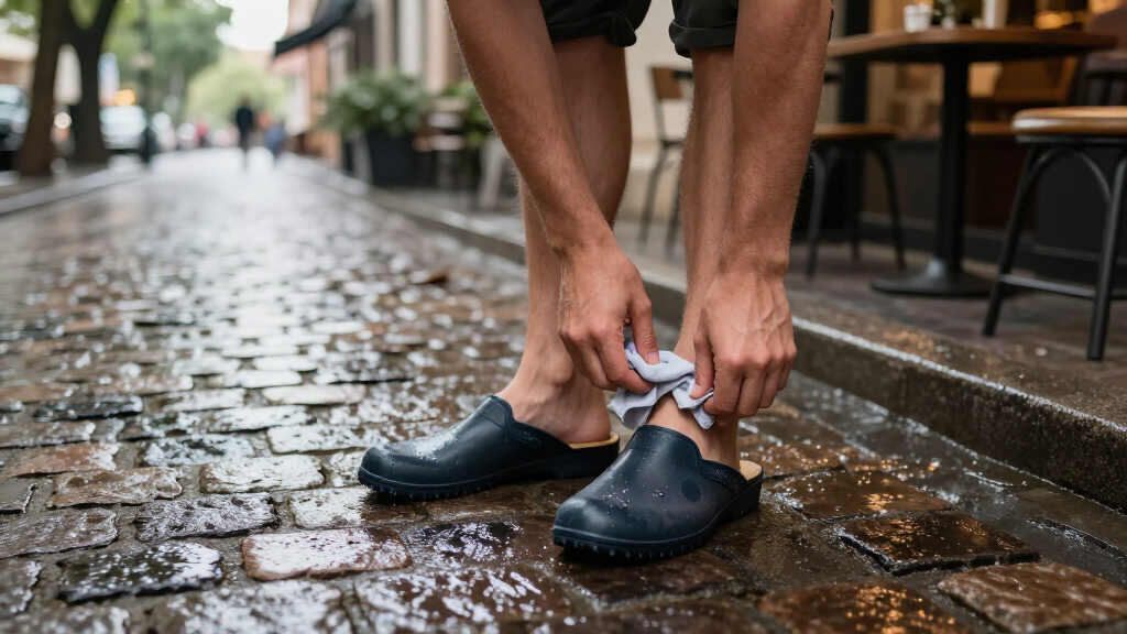 best waterproof mule shoes
