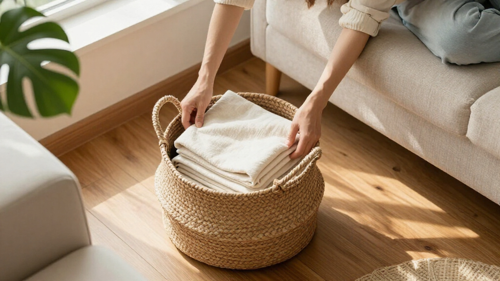 decorative storage baskets