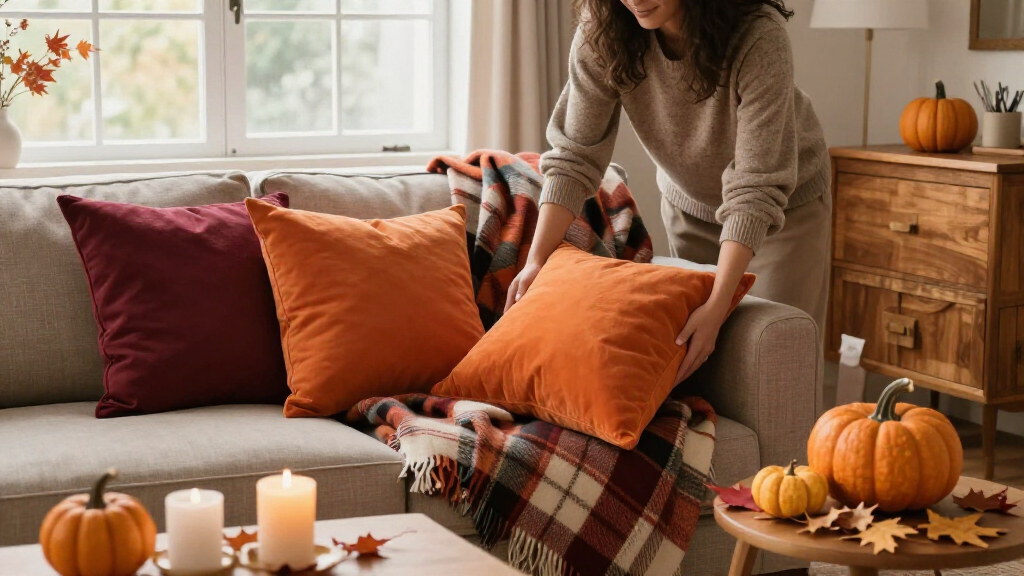 fall seasonal home decor