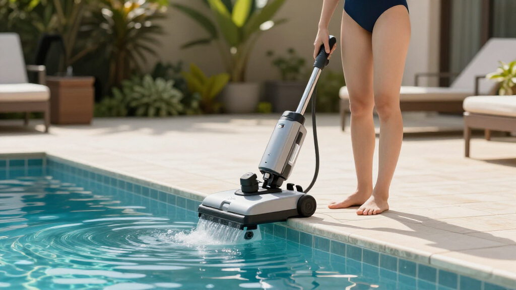 automatic ground vacuum pool cleaner
