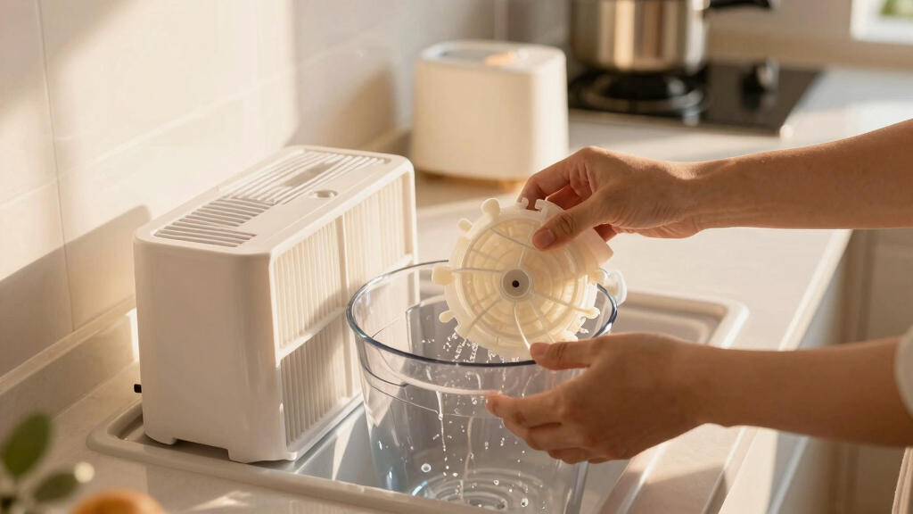 dehumidifier filter and tank cleaning kit