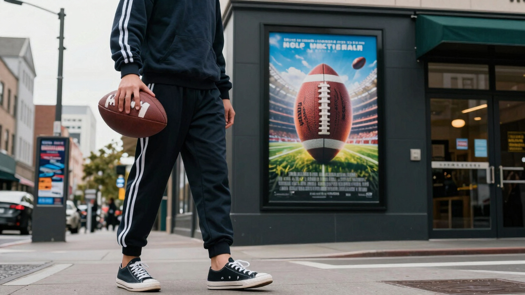 football-themed movie posters