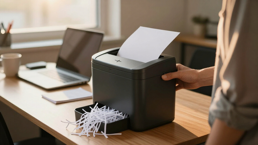 paper shredders crosscut small office
