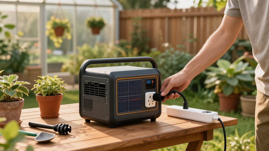 solar generator with 240v split phase output