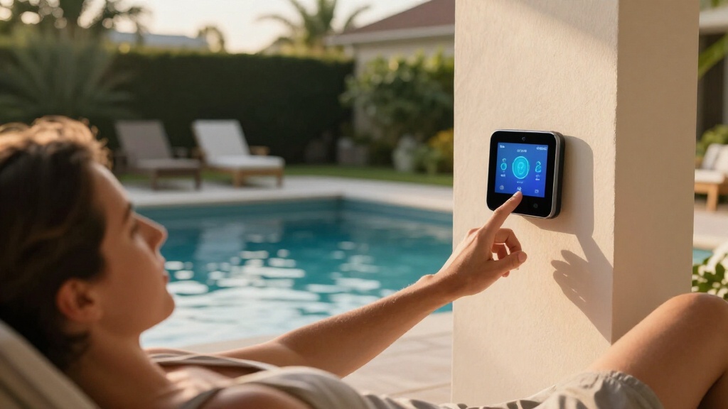best smart pool controller for heater and lights