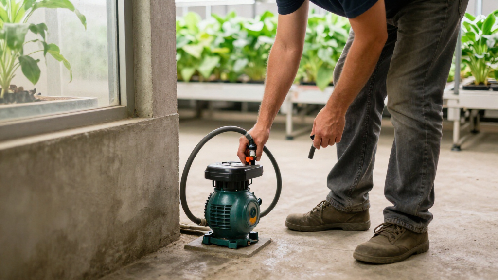 best floor drain pump for grow rooms