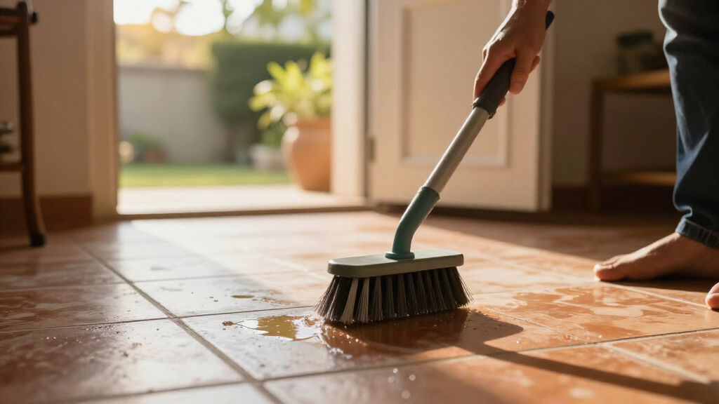 hard floor cleaning brushes