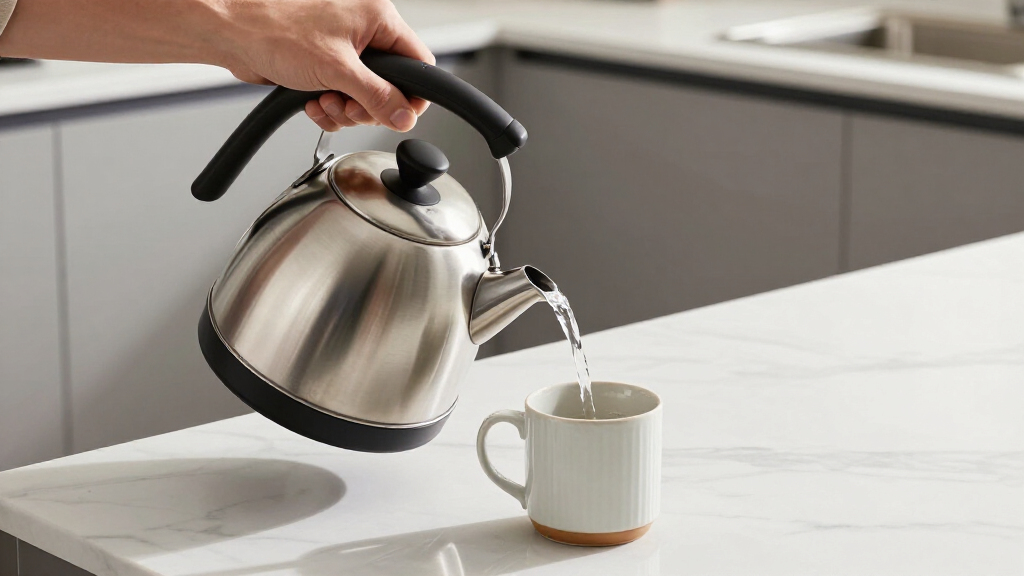 electric kettle for modern kitchen