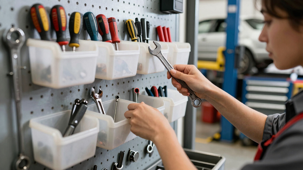 automotive garage tool storage