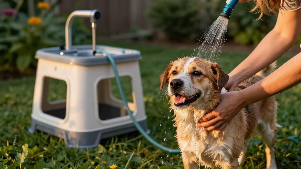 best outdoor pet showers