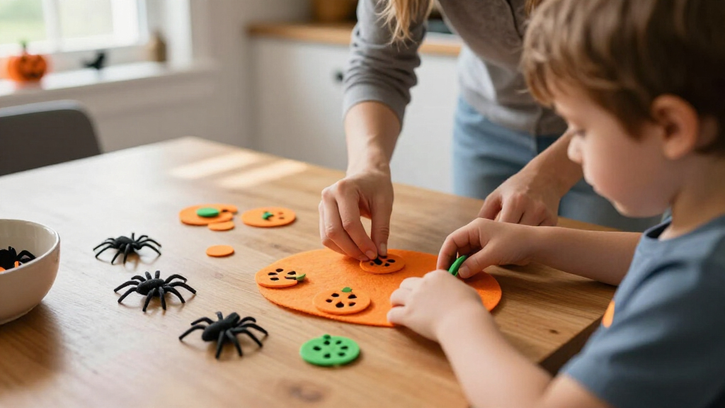 kids Halloween learning activities