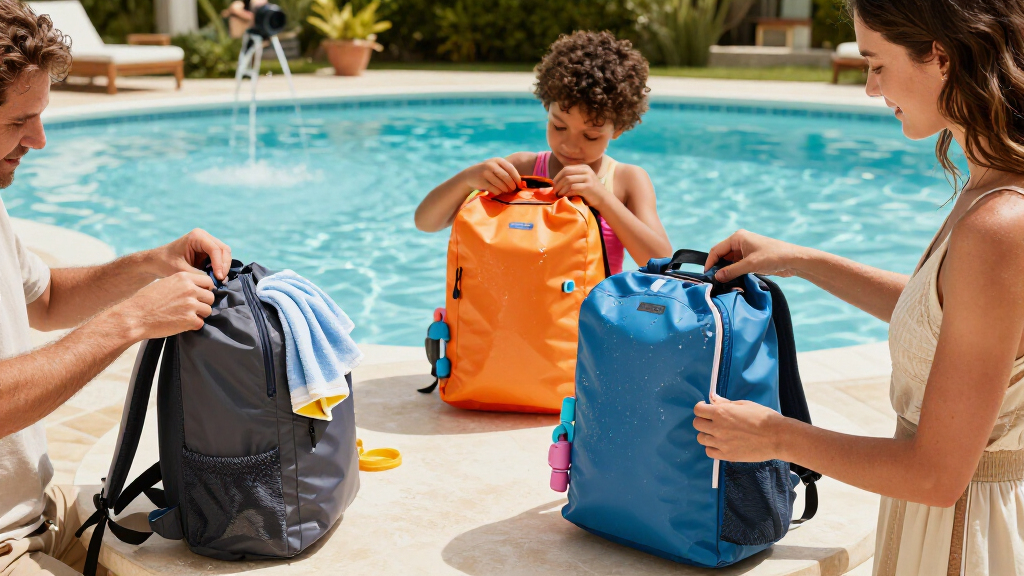 waterproof backpacks for family water trips