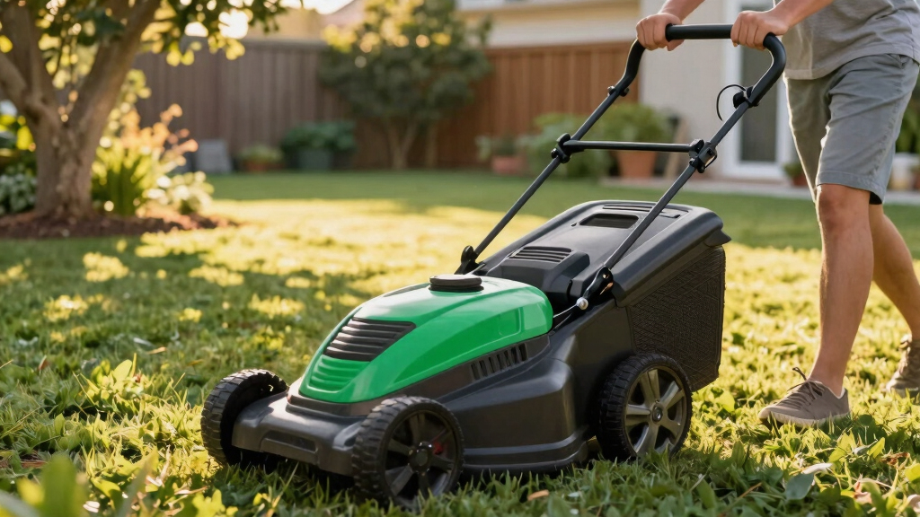 best battery lawn mower self propelled