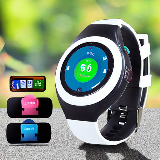 4G Kids Smart Watch with Full HD Touch Screen Video Call,Voice Chat,Camera,Alarm,SOS,Pedometer,Sleep Monitor,IP67 Waterproof WiFi GPS Location Tracker Children Smart Watches for Kids