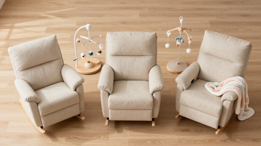 top nursery rocking recliners