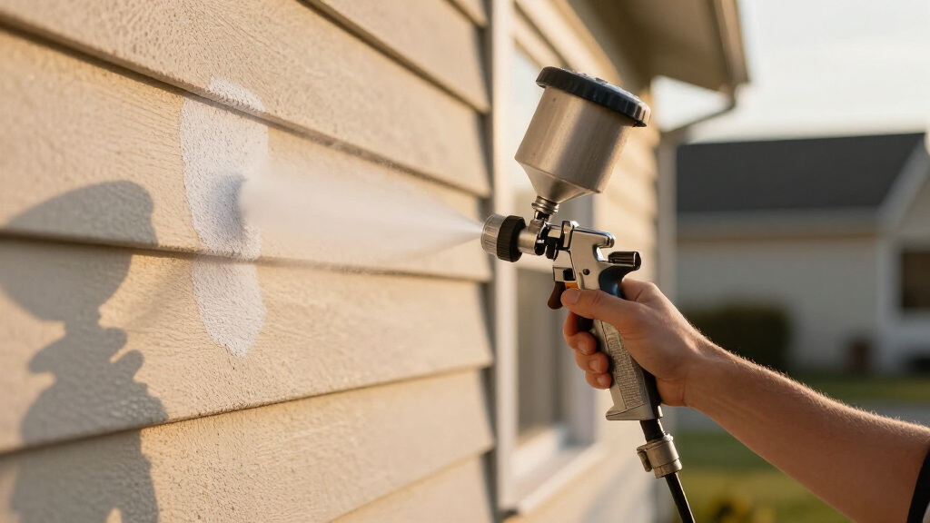 airless paint sprayer for elastomeric paint
