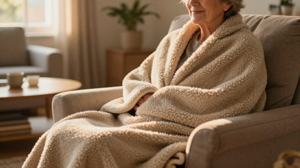 heated throw blankets for seniors