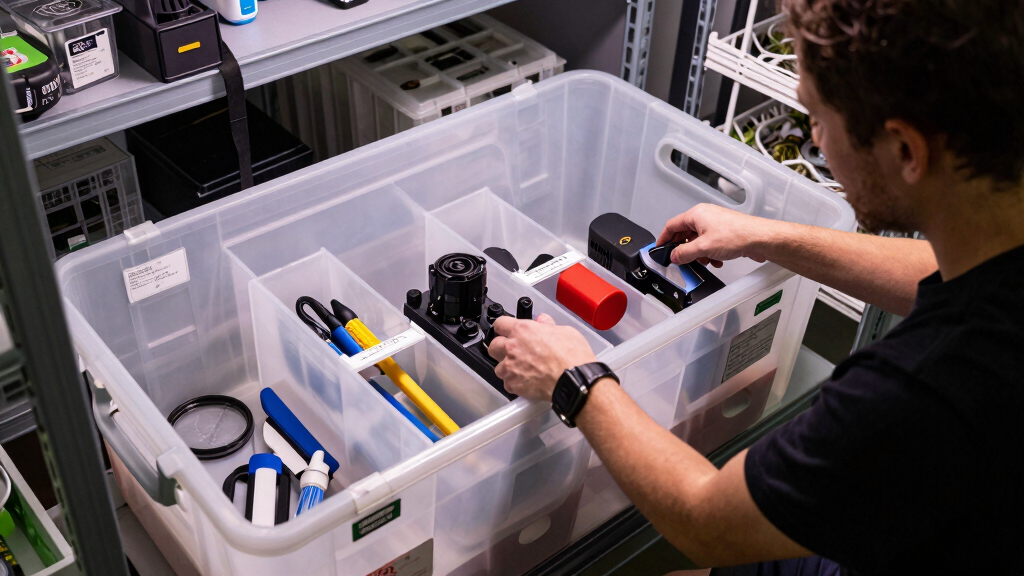 best large capacity storage system for grow room gear