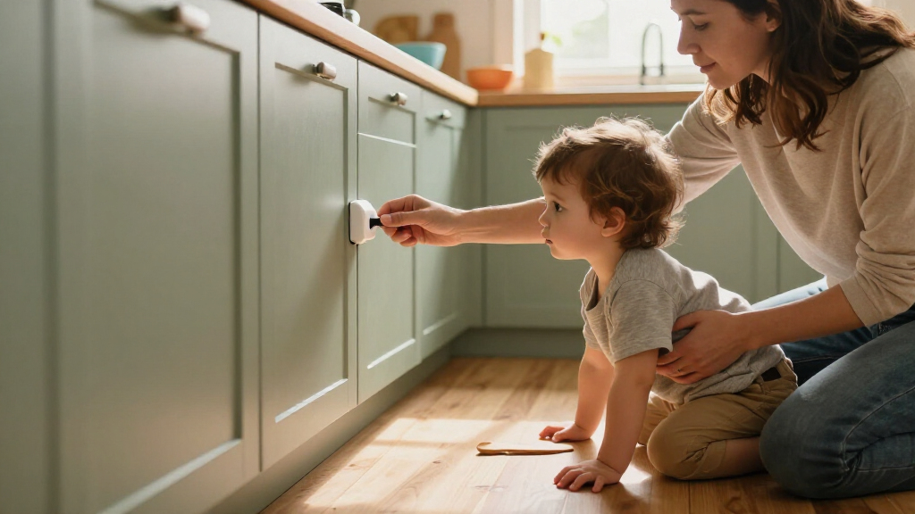 baby proofing cabinet locks
