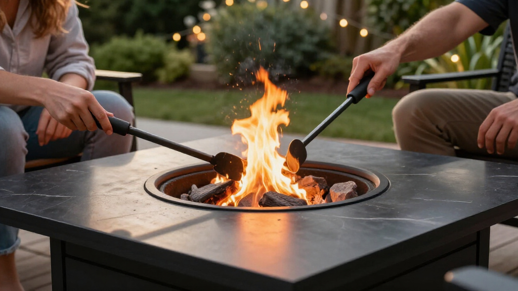 outdoor fire pits high end
