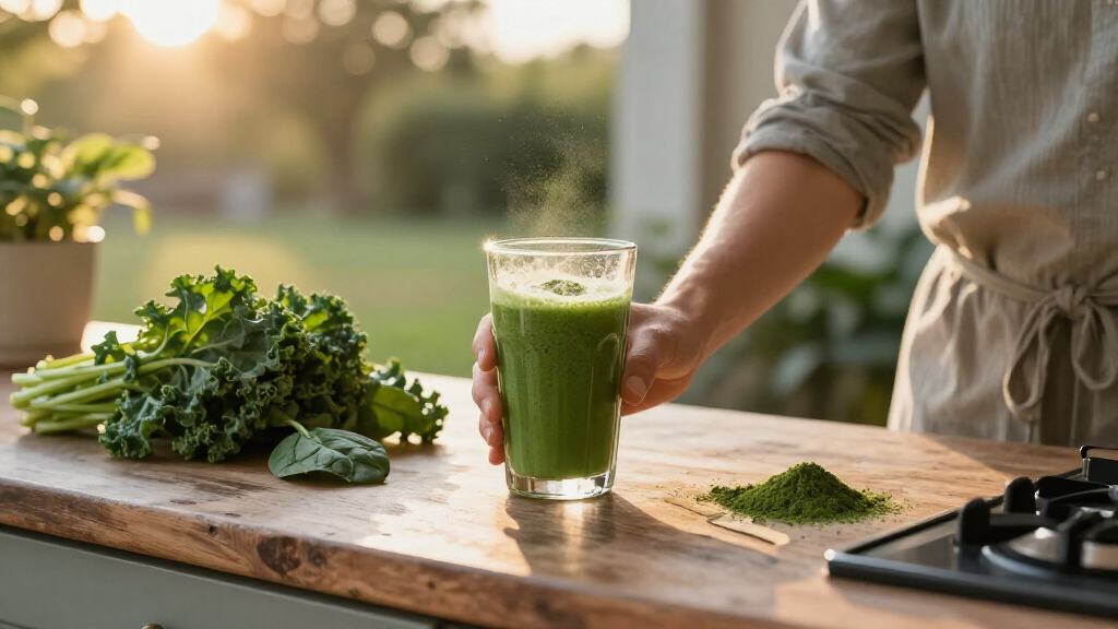 celebrity greens powder supplements