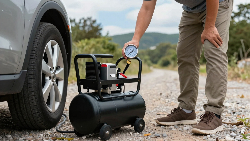 best portable air compressor for family road trips