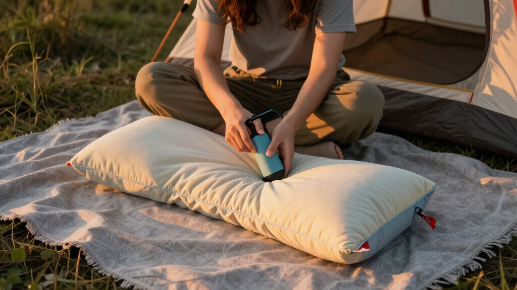 camping sleep pillows