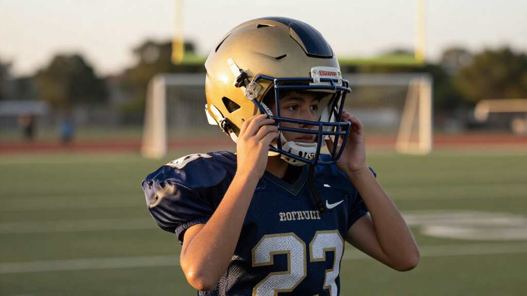 youth football helmets