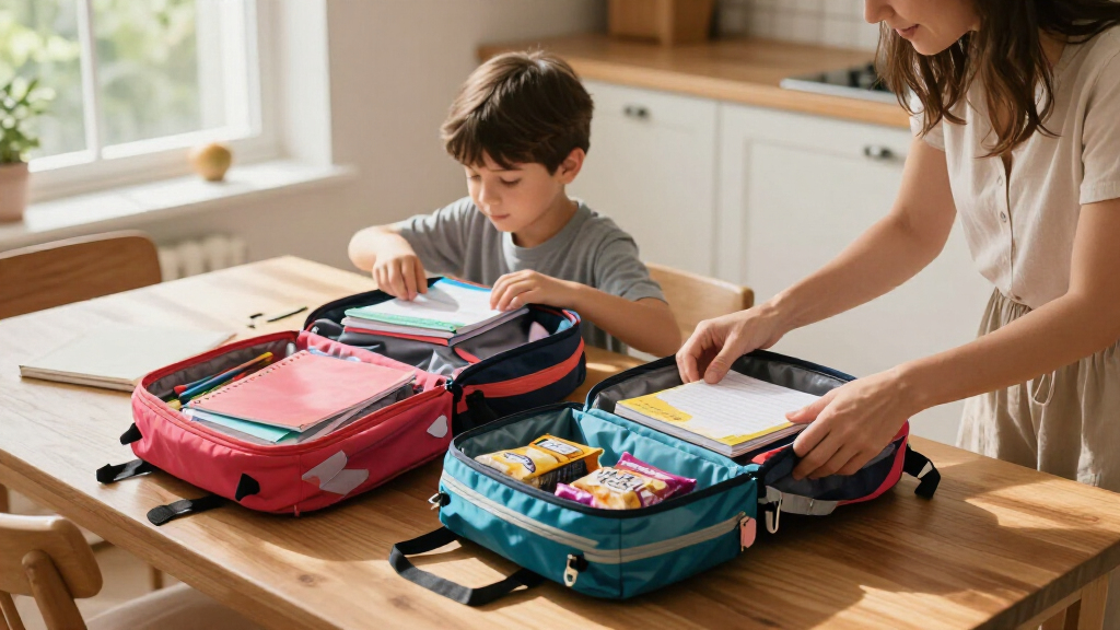 children's school backpacks with organization