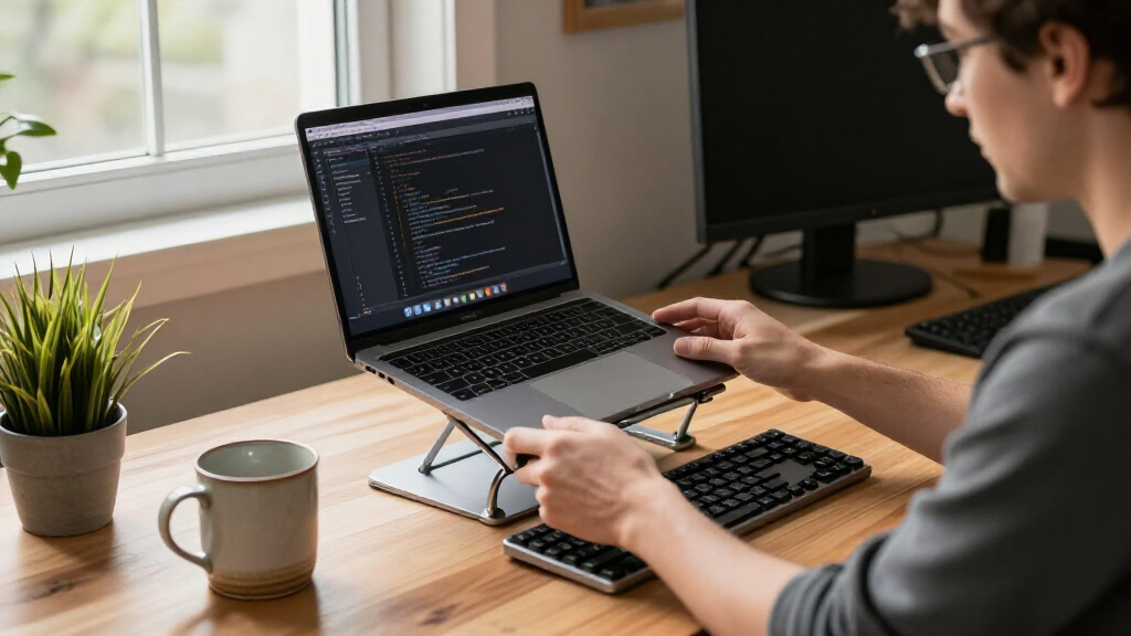 developer laptop stands