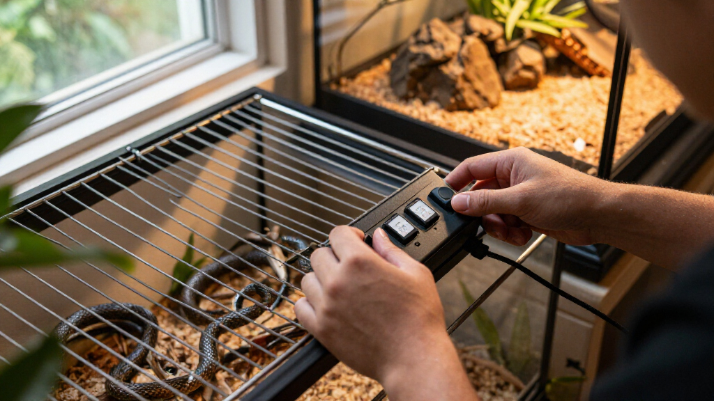 best snake racks with thermostats