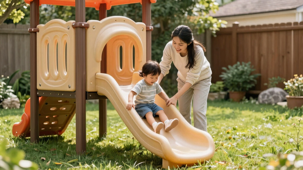 baby-friendly outdoor play sets