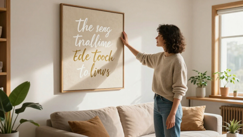 motivational quote wall art