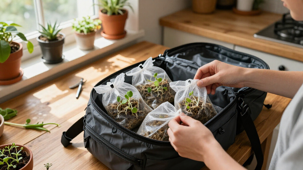 hemp sprouting bags for travel