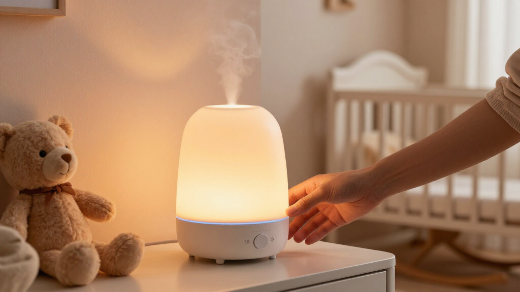 humidifiers for baby rooms with night lights