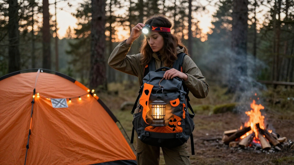 camping Halloween costume accessories