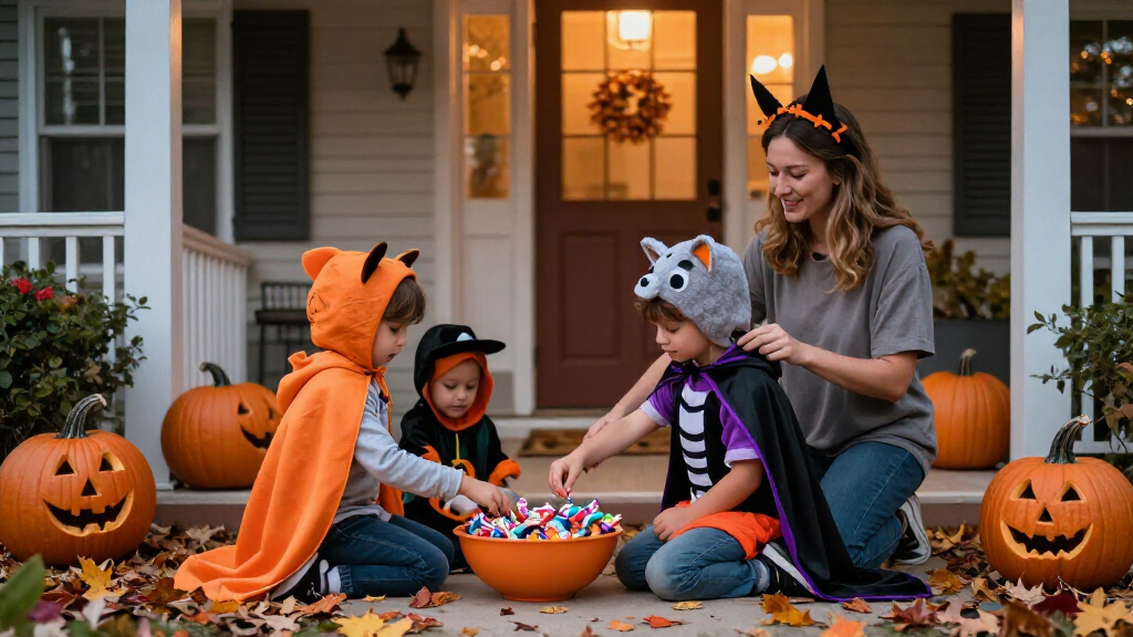 Halloween costumes for families