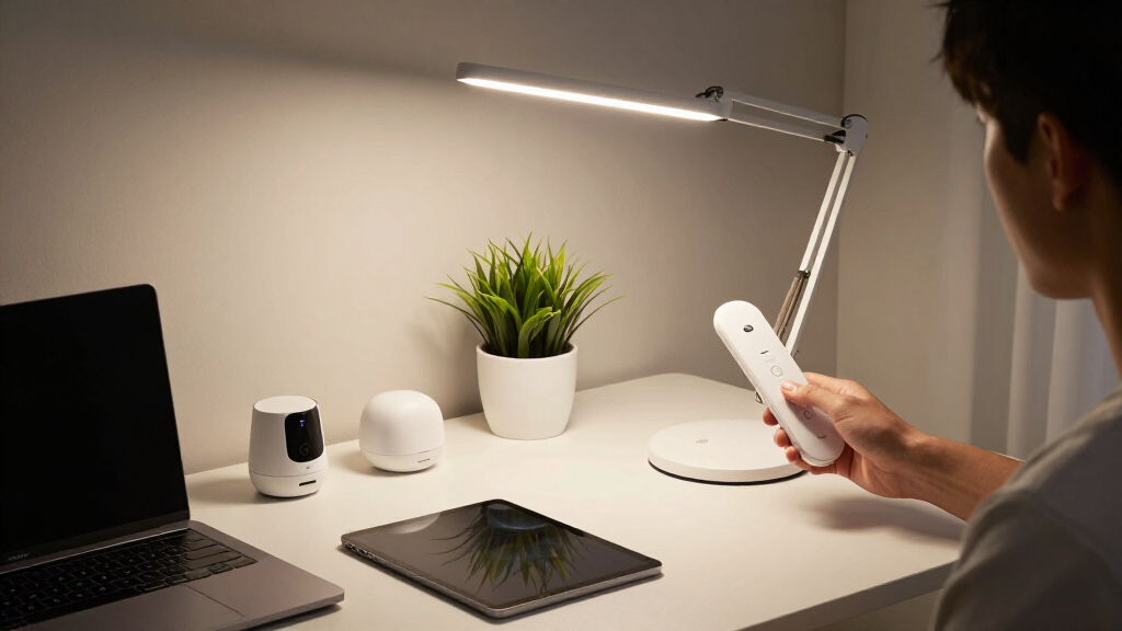 smart home study desk lamps