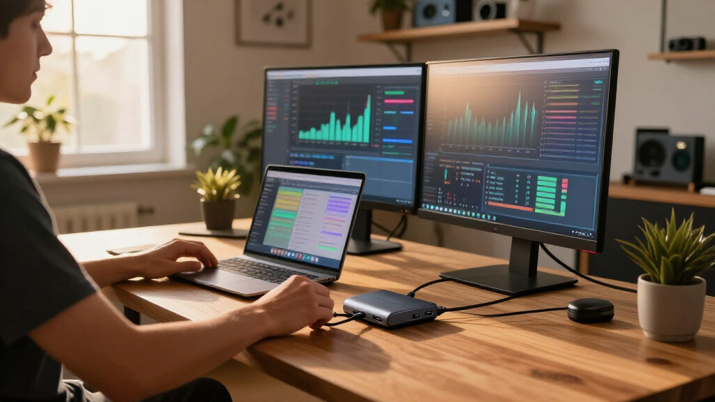 usb c docking station for dual monitors